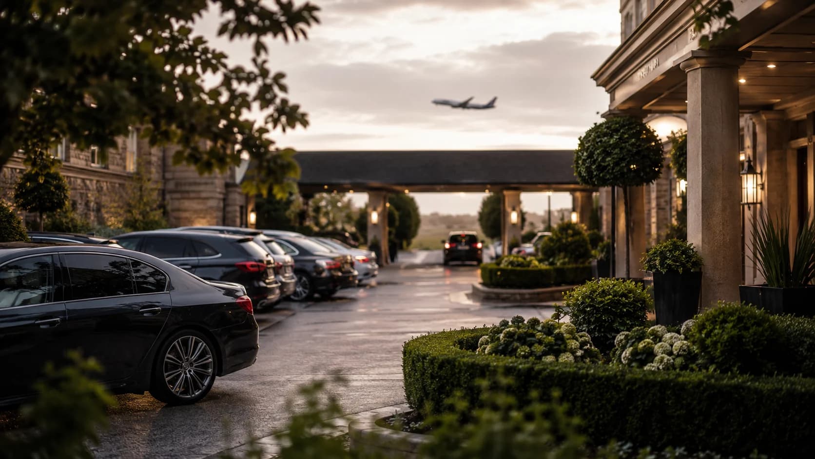 Airport parking service near Exeter Airport